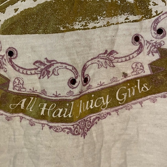 Y2K BUNDLE Crop Tops Juicy Graphic and blue Crop Tops women’s tops Small - Picture 7 of 11